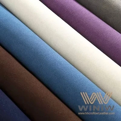 Micro Suede Leather Material Wrinkle Resistant For Automotive