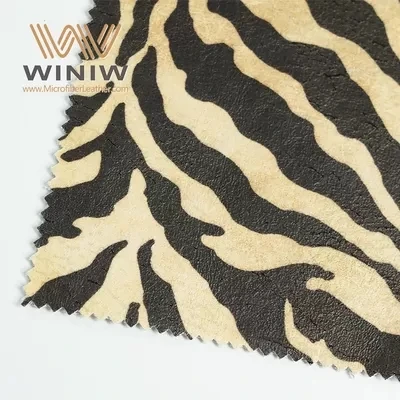 Odorless Micro Fiber Leather Upholstery Vegan Fabric Material For Making Sofas